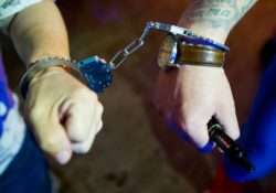 Barcelona-Stag-Do-Dwarf-Handcuffs